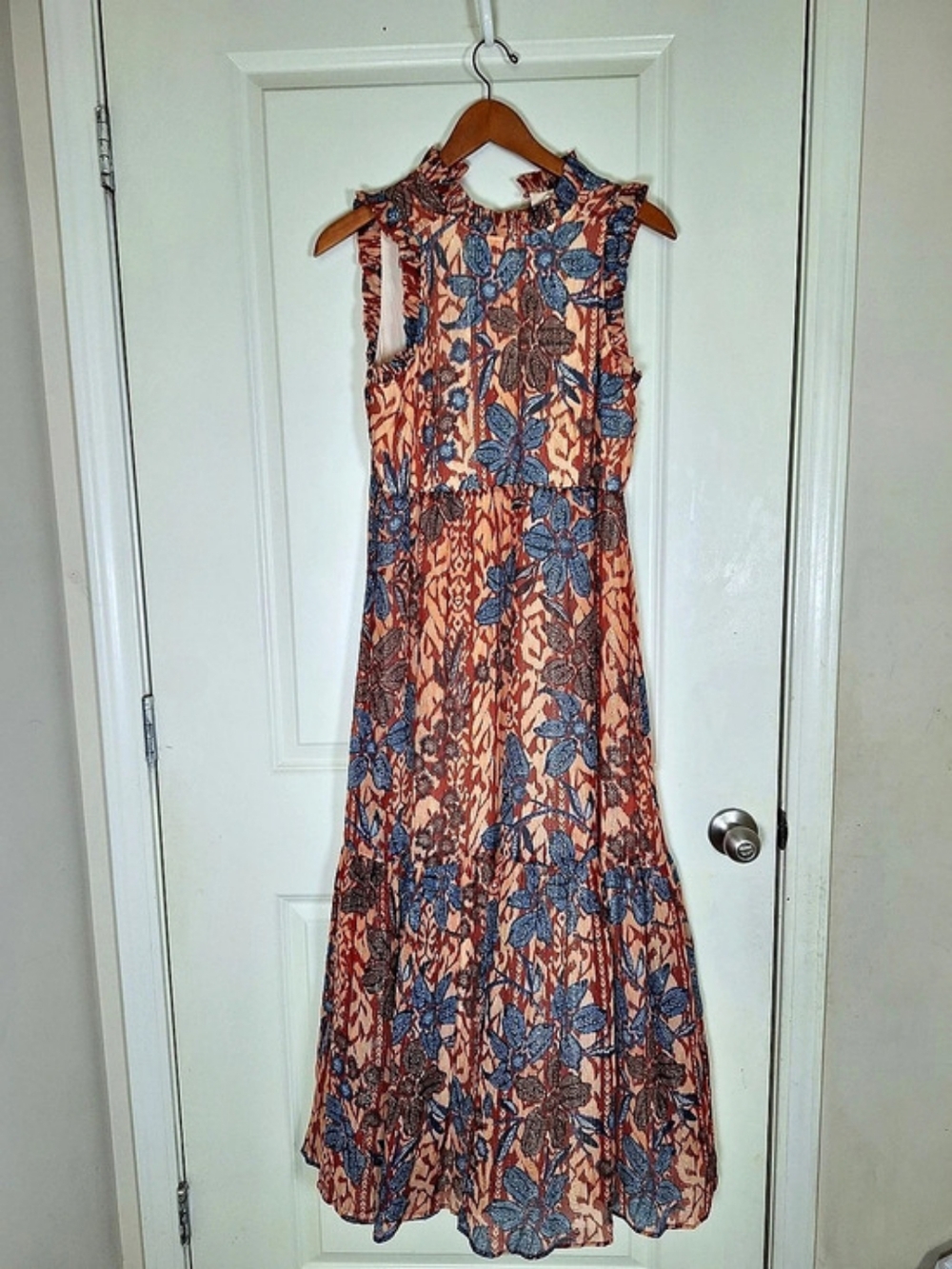 Marie Oliver Floral Multi Coloure Maxi Dress Size XS - Picture 2 of 10